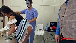 Gia Page Serves Beer with Ass, Then Takes Anal and ATM