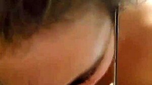 the bbw fat woman gives an amazing blowjob in this scene