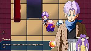 Dragon Ball MILF fucks in time travel multisex adventure.