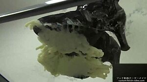 Hey there, ever tried stomping noodles for a wild foodcrush fetish?