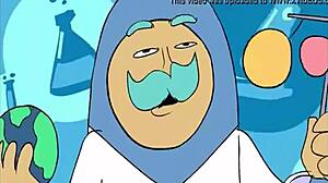 Funny cartoon compilation with stockings and group scenes