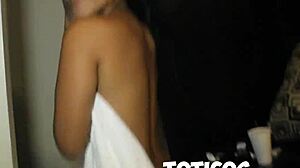 Dominican street girls show off sexy curves in public. Caribbean heat turns up outdoors!