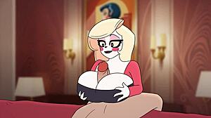 Charlie Morningstar Suggestively Fucks Alastor Hard