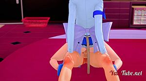 Let's do this creampie hard sex in anime style!