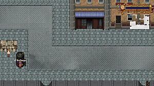 Cute girl finds something strange in man's box