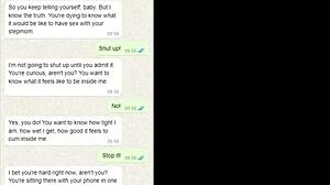 omg, sent stepmom a dick pic by mistake on WhatsApp... her reaction tho! 😳