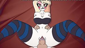 Charlie Morningstar Suggestively Fucks Alastor Hard