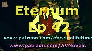 Eternum 42 is an anime game adventure with fantasy elements and hentai themes