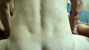 Girlfriend studies with gay friend I fuck both!