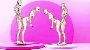 Twins banging girls hard, I can't look away