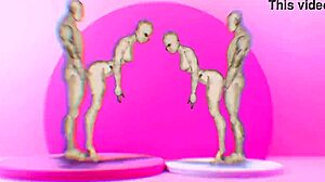 Twins banging girls hard, I can't look away