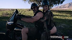 Katrina Jade, Big-Tit Brunette, Banged Hard Outdoors!