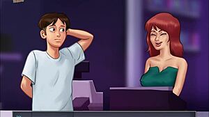 Playing Summertime Saga Episode 126.