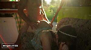 relentless hippie fucked me at woodstock festival for three days in doggystyle