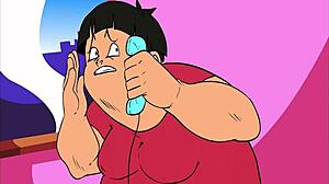 Funny cartoon compilation with stockings and group scenes