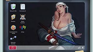 Playing Summertime Saga Episode 126.