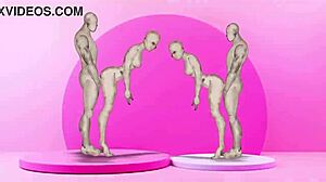 Twins banging girls hard, I can't look away