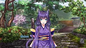 Catwomen ride me in hotspring