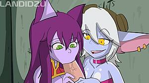 The Three Yordelis in Furry Hentai Action!