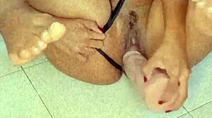 Delicia's first masturbation session at 19 years old