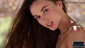 Gloria Sol, Stunning Ukrainian Brunette Milf, Strips Outdoors