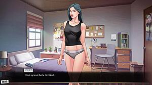 Complete Gameplay: Milf In Stockings Gets Anal, Masturbates To Orgasm, Cum On Face