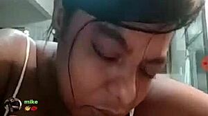 want to see brazilian bbw teasing her big tits?