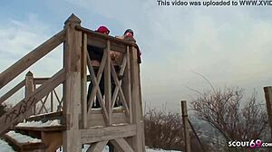 Czech Teen's Risky Outdoor Sex Without Condom