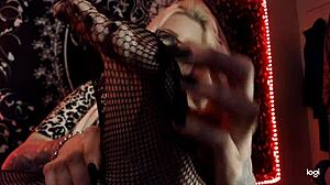 Fetish asmr with bbw too much for youtube rubbing sounds for foot & stockings voyeur