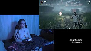 just chilling with alan wake, naked in part 5