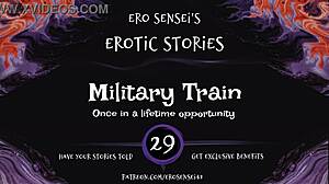 Military train erotic audio crafted for women by ESES29. Dive into this unique fantasy.