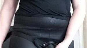 hey, submit to this bitchy femdom with a strapon in pov now!