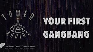 Your First Gangbang Audio