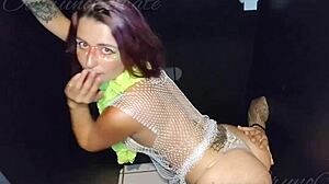 i gave my dick to the argentine slut to suck in the gloryhole and cum in mouth