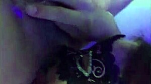 I sucked him on the couch then table to milk my cum