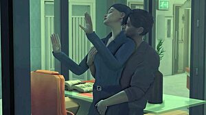 The ceo is getting fucked in the office