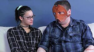 Kinky slut eats dom's ass, sucks cock, and gets messy in BDSM scene