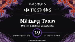 Military train erotic audio crafted for women by ESES29. Dive into this unique fantasy.