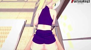 Big Booty Babe Delivers Hot Deepthroat on BBC