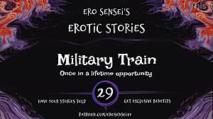 Military train erotic audio crafted for women by ESES29. Dive into this unique fantasy.