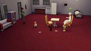 gwen gets golden shower power in wicked whimsville! 😂