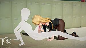 marin, wanna play hentai games with wild anal sex?