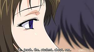 busty step mom teaches sex to young step daughter!