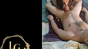 Belle-m�re potel�e suce et avale mon sperme apr�s massage europ�en.