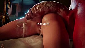 Amazonian Characters in Wild 3D Adult Game - Uncensored Blowjob and Futanari Action