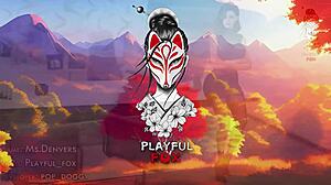 ms denvers dances at 40 in the nightclub with brunette