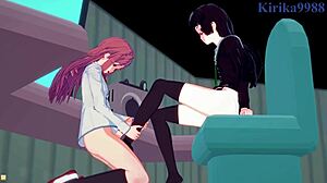 Marika Kato and Chiaki Kurihara Crave Intense Lesbian Futanari Play