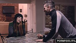 Redhead Penny Pax Feels Warm With Big Natural Tits And Ass