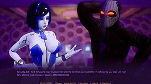 subverse episode 1 - hot robot slut sucks my dick in space