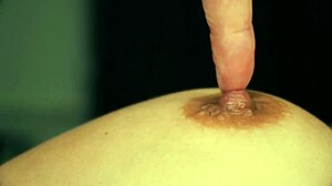 Close-Up Nipple Massage And Licking